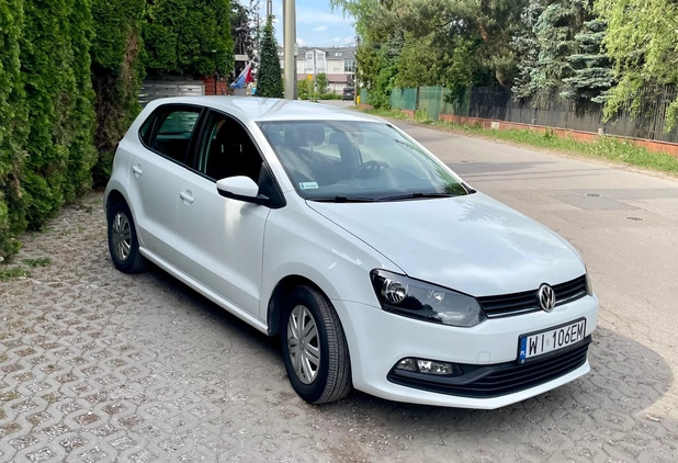 Volkswagen Polo cena 34500 przebieg: 68000, rok produkcji 2015 z Warszawa małe 92